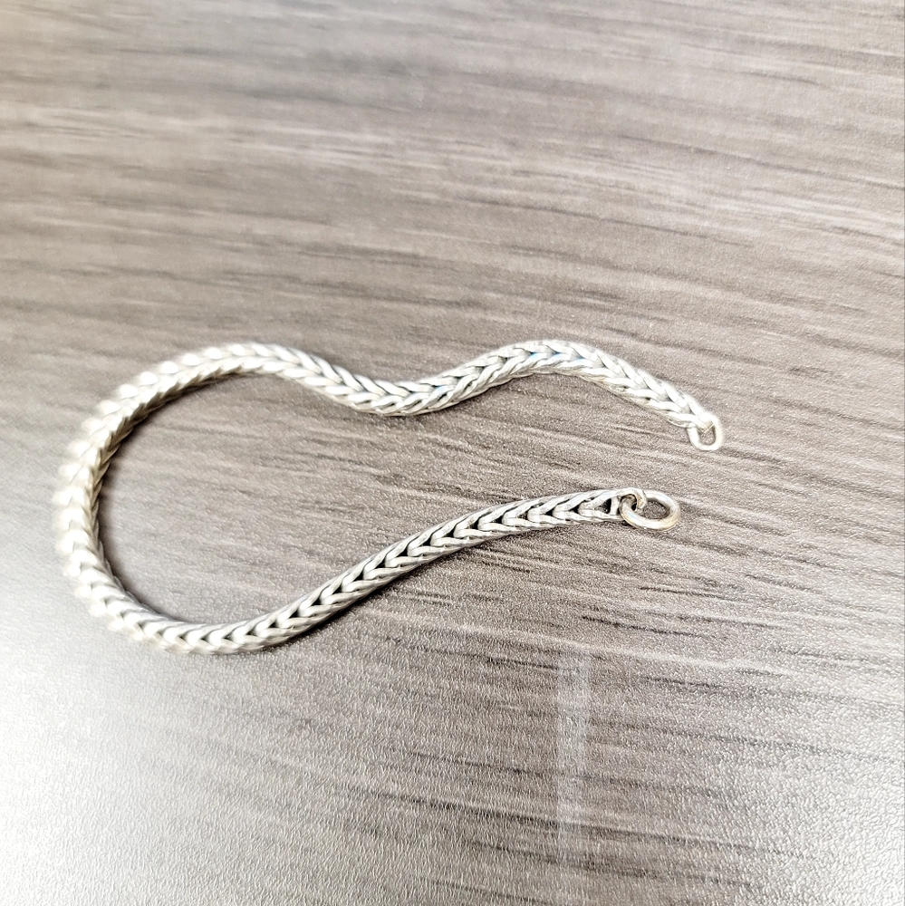 6 inch TROLLBEADS bracelet 925 Sterling Silver